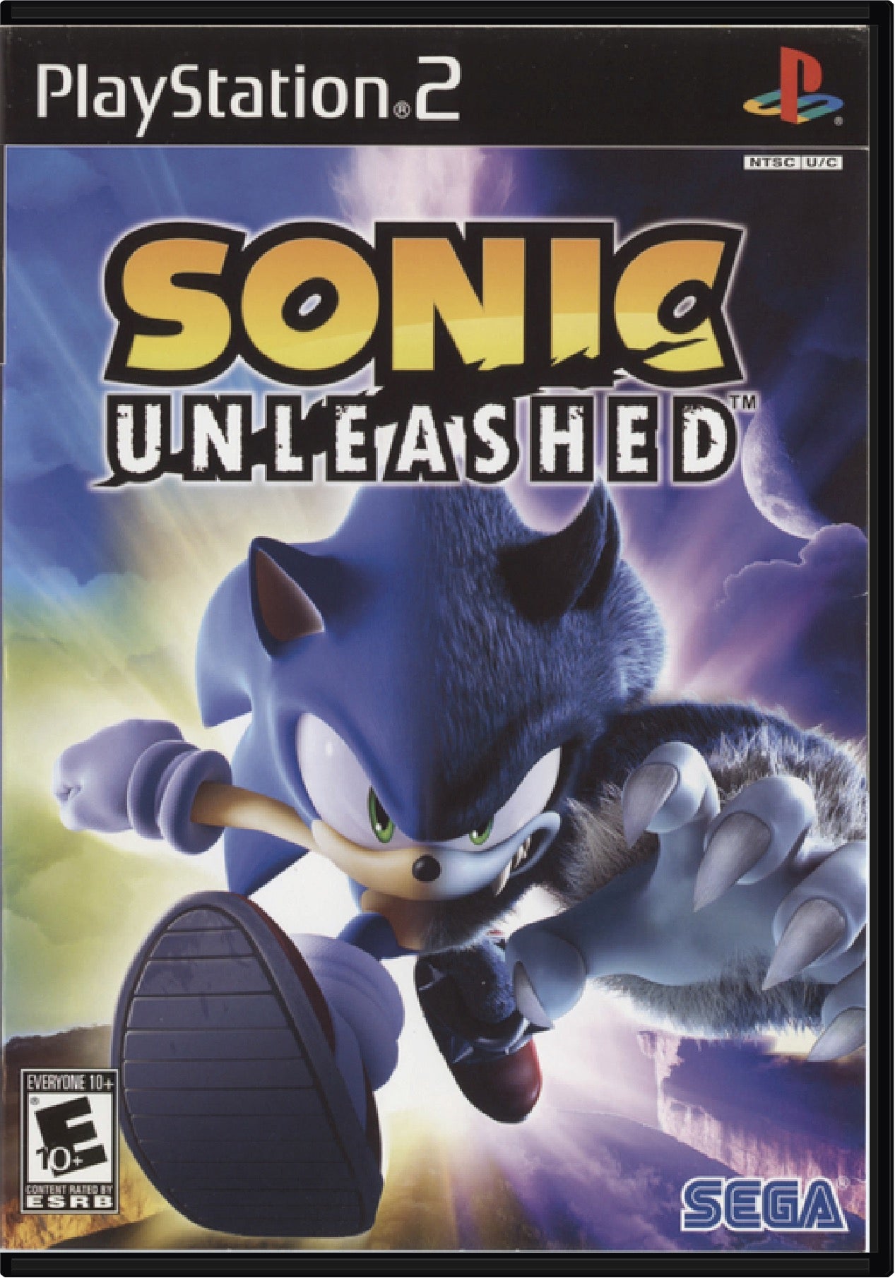 Sonic Unleashed Cover Art and Product Photo