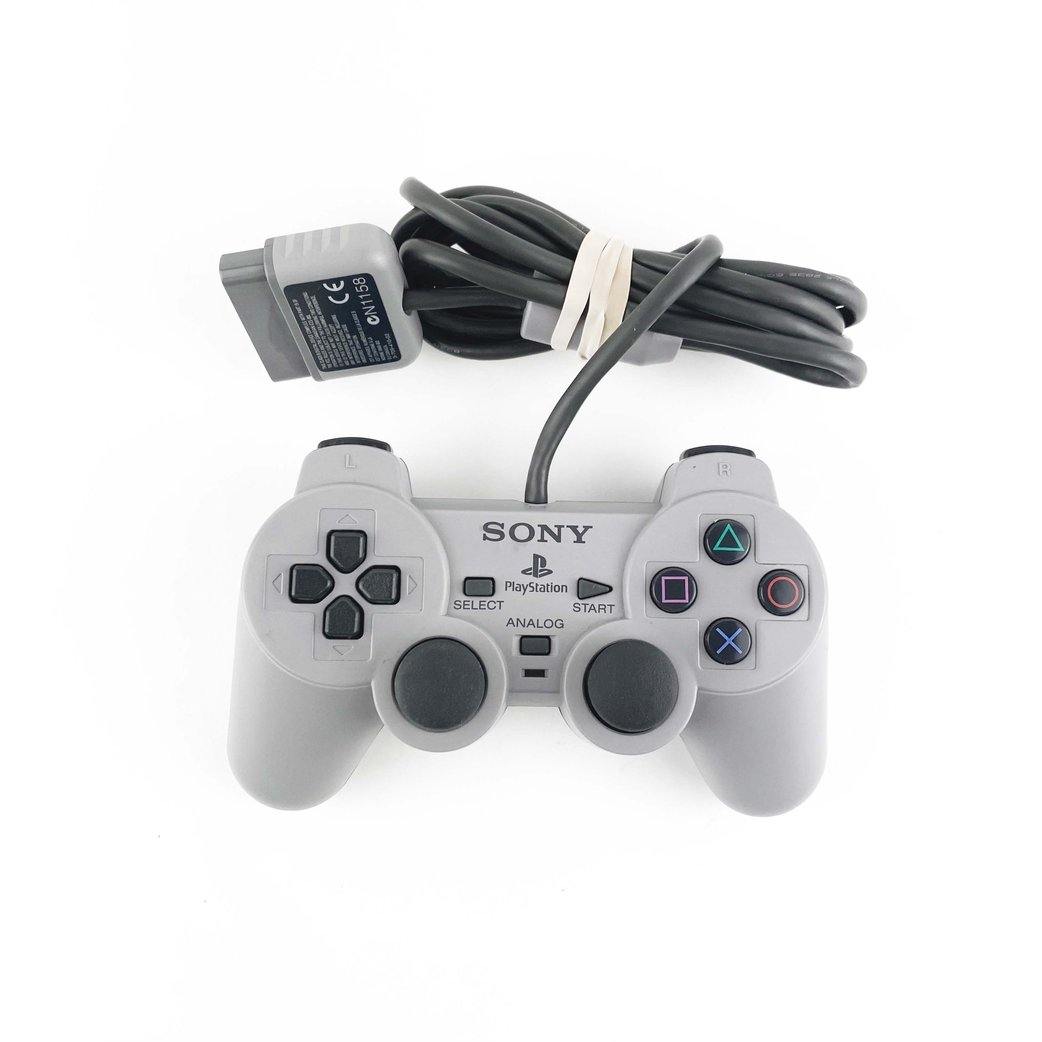 Sony PlayStation 1 PS1 Grey Controller (SCPH-1200)