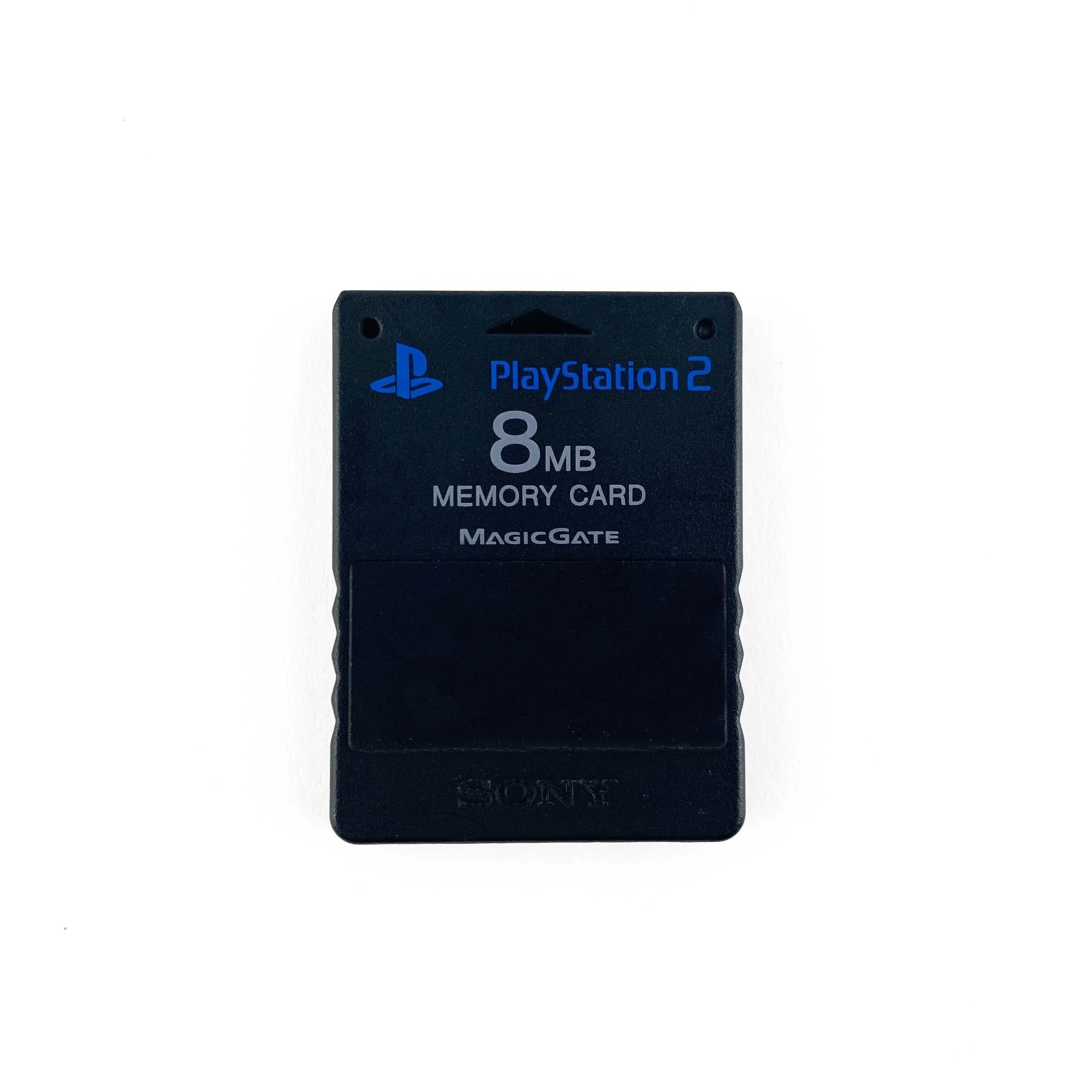 Sony PlayStation 2 PS2 Memory Card Black 8MB (SCPH-10020)