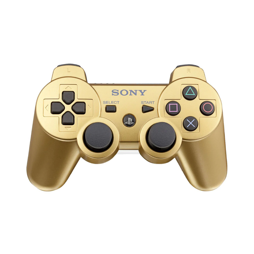 Sony PlayStation 3 PS3 Metallic Gold DualShock 3 Wireless Controller
