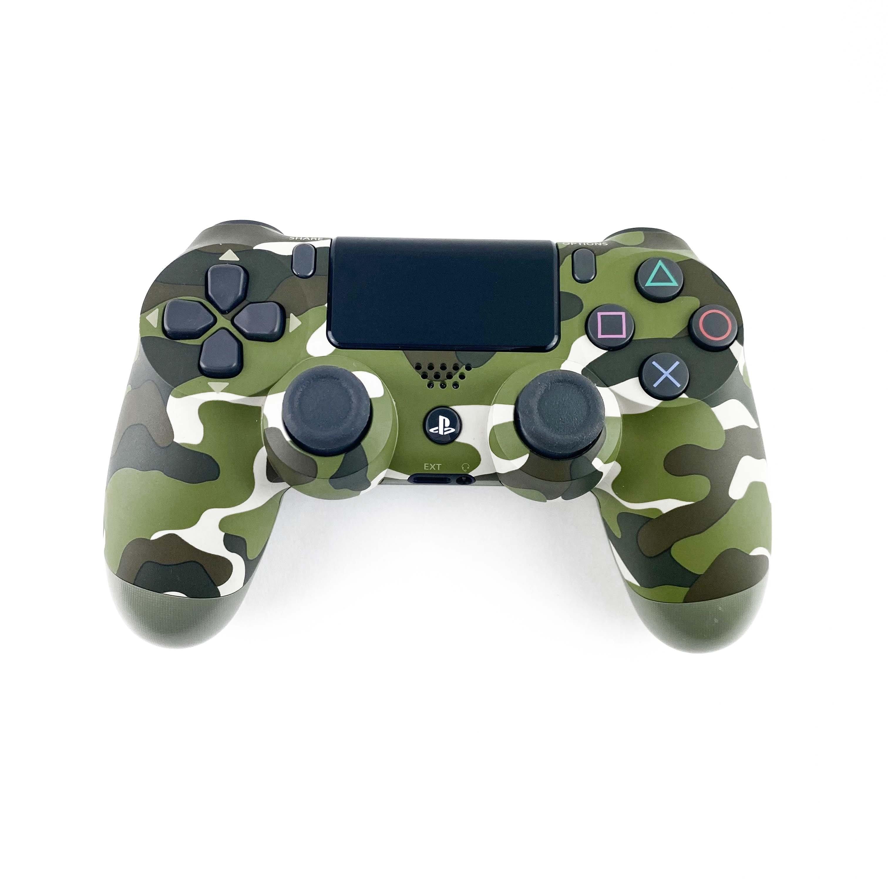 Sony PlayStation 4 PS4 Green Camo DualShock Wireless Controller