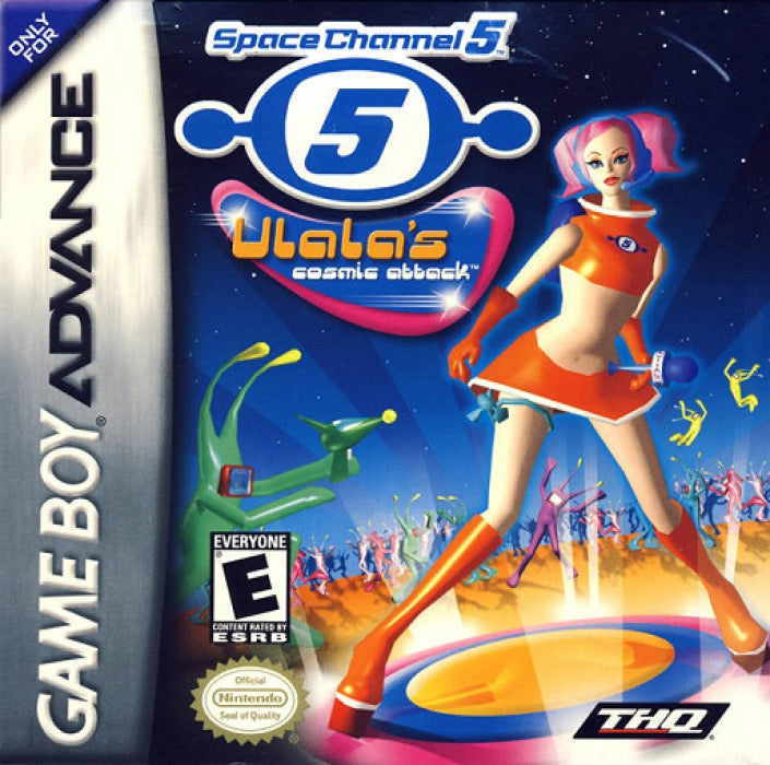 Space Channel 5 Ulalas Cosmic Attack Cover Art