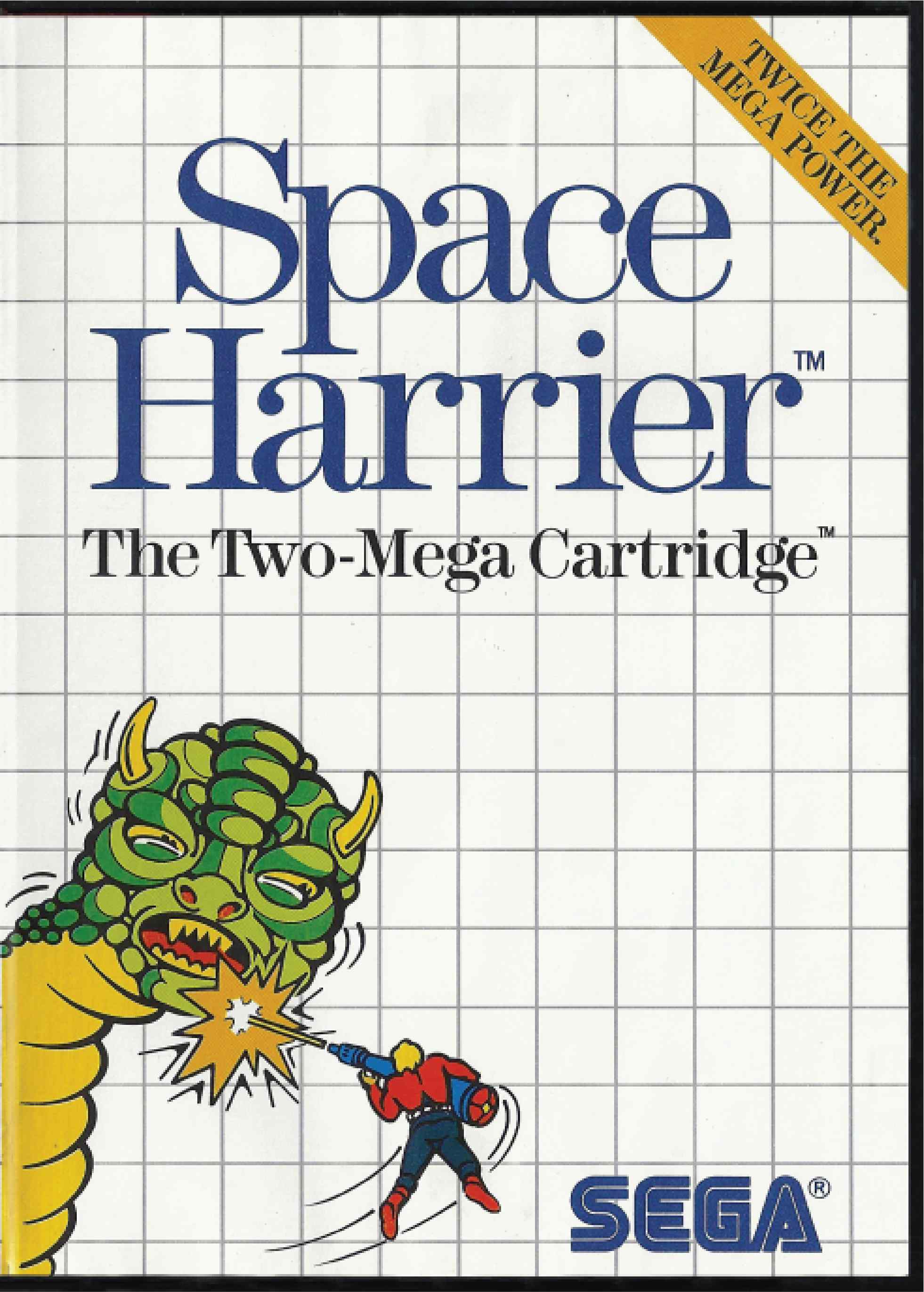 Space Harrier Cover Art