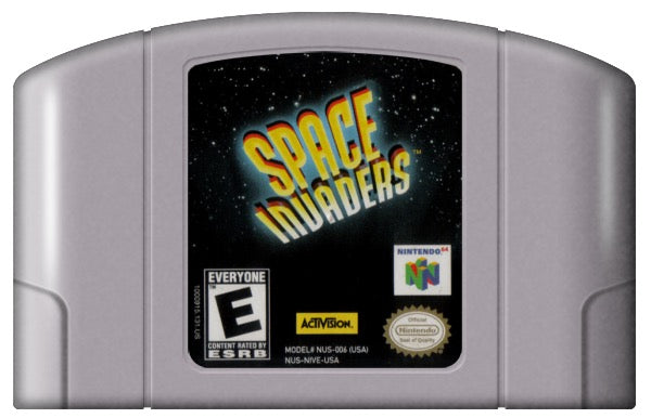 Space Invaders Cover Art and Product Photo