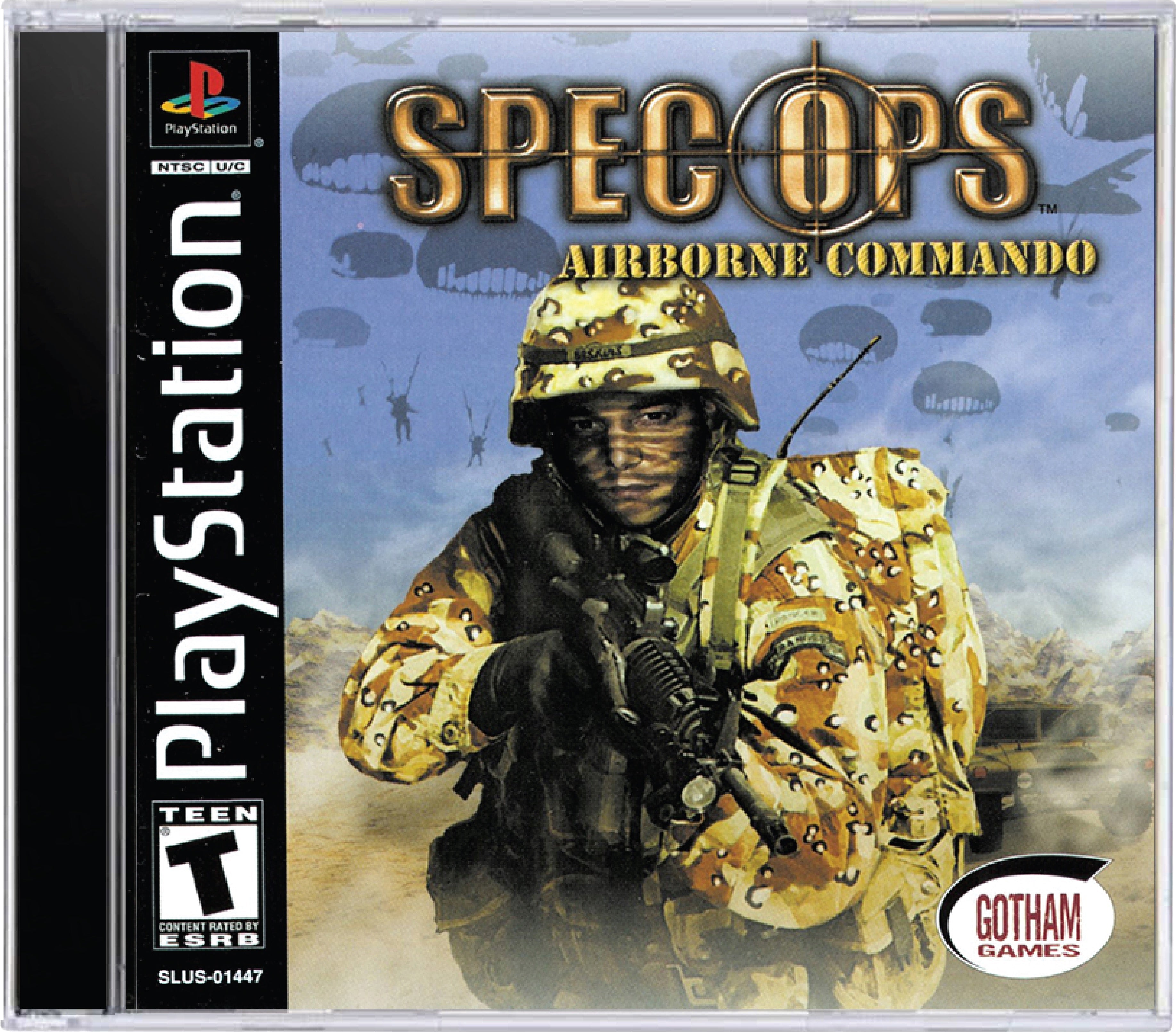 Spec Ops Airborne Commando Cover Art and Product Photo