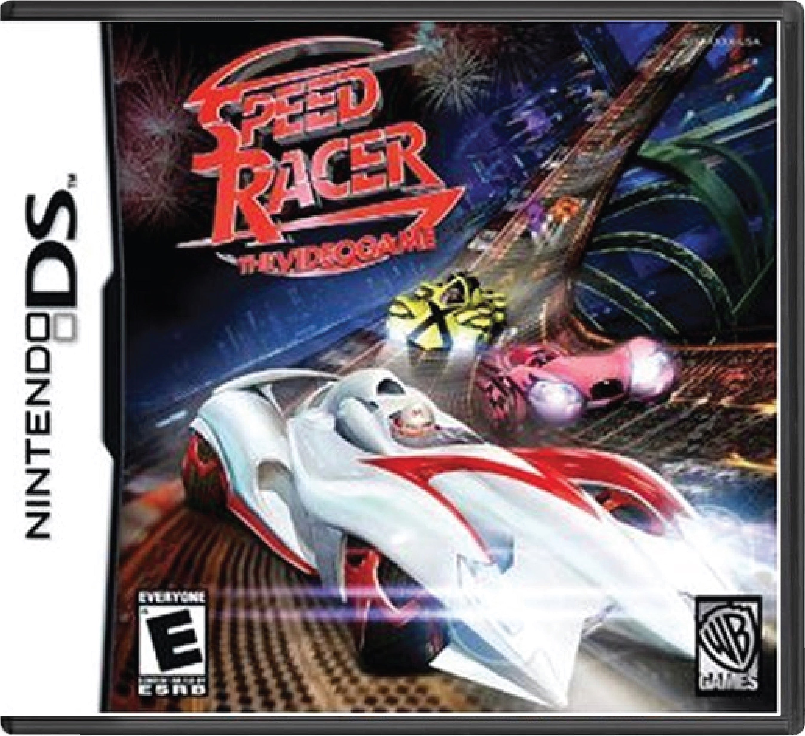 Speed Racer Video Game Cover Art