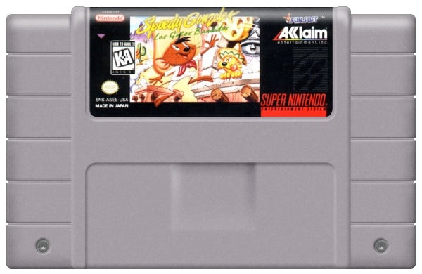 Speedy Gonzales Los Gatos Bandidos Cartridge