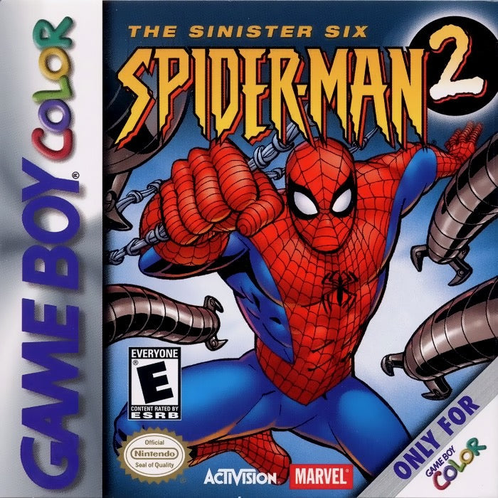 Spider-Man 2 The Sinister Six Cover Art