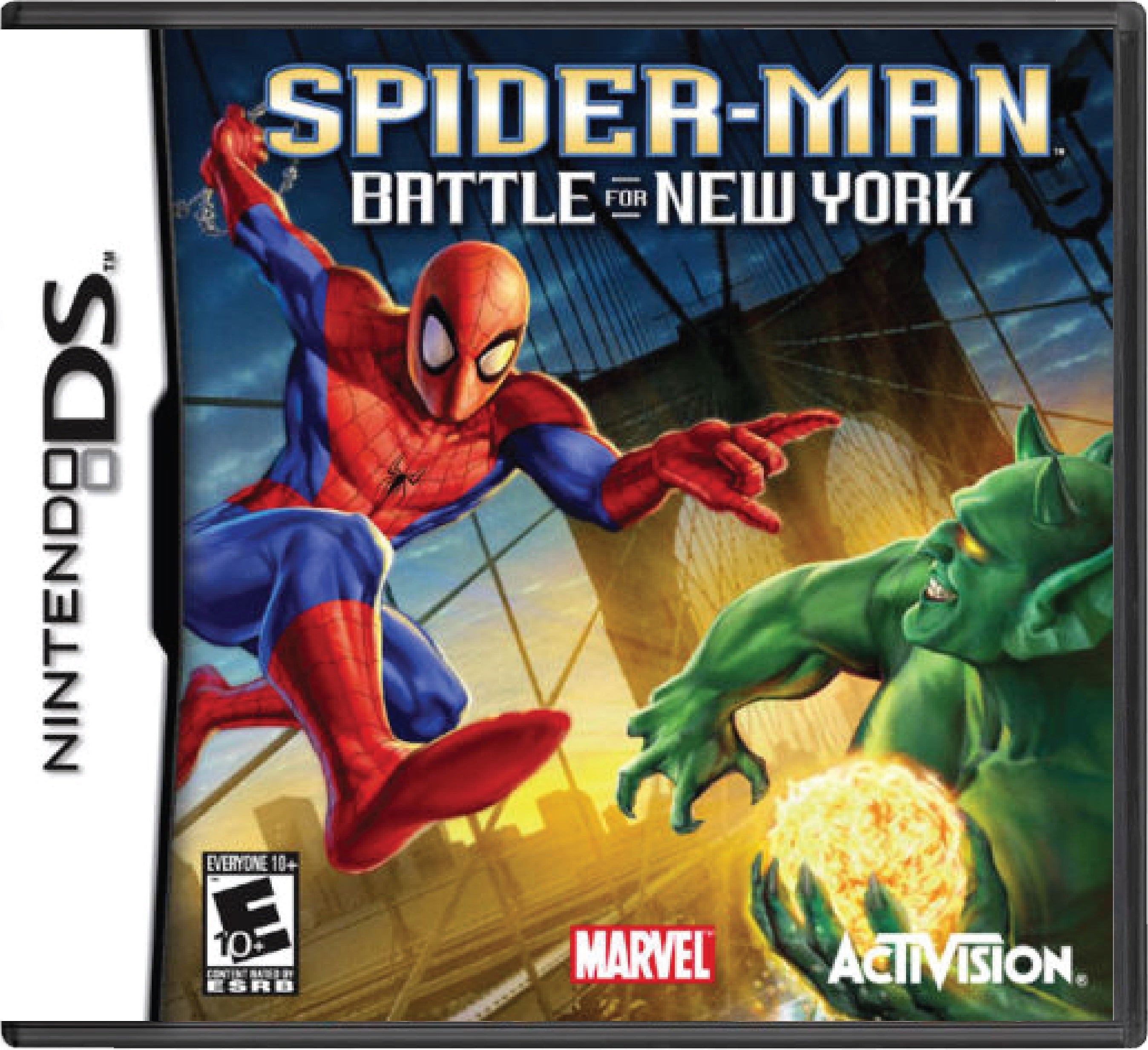 Spider-Man Battle for New York Cover Art
