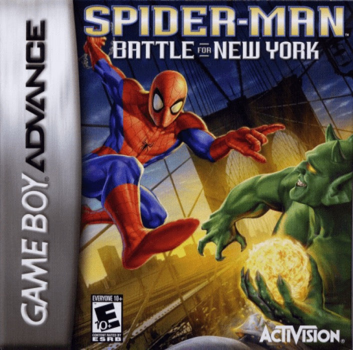 Spider-Man Battle for New York Cover Art