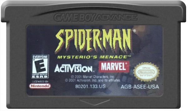 Spider-Man Mysterio's Menace Cartridge