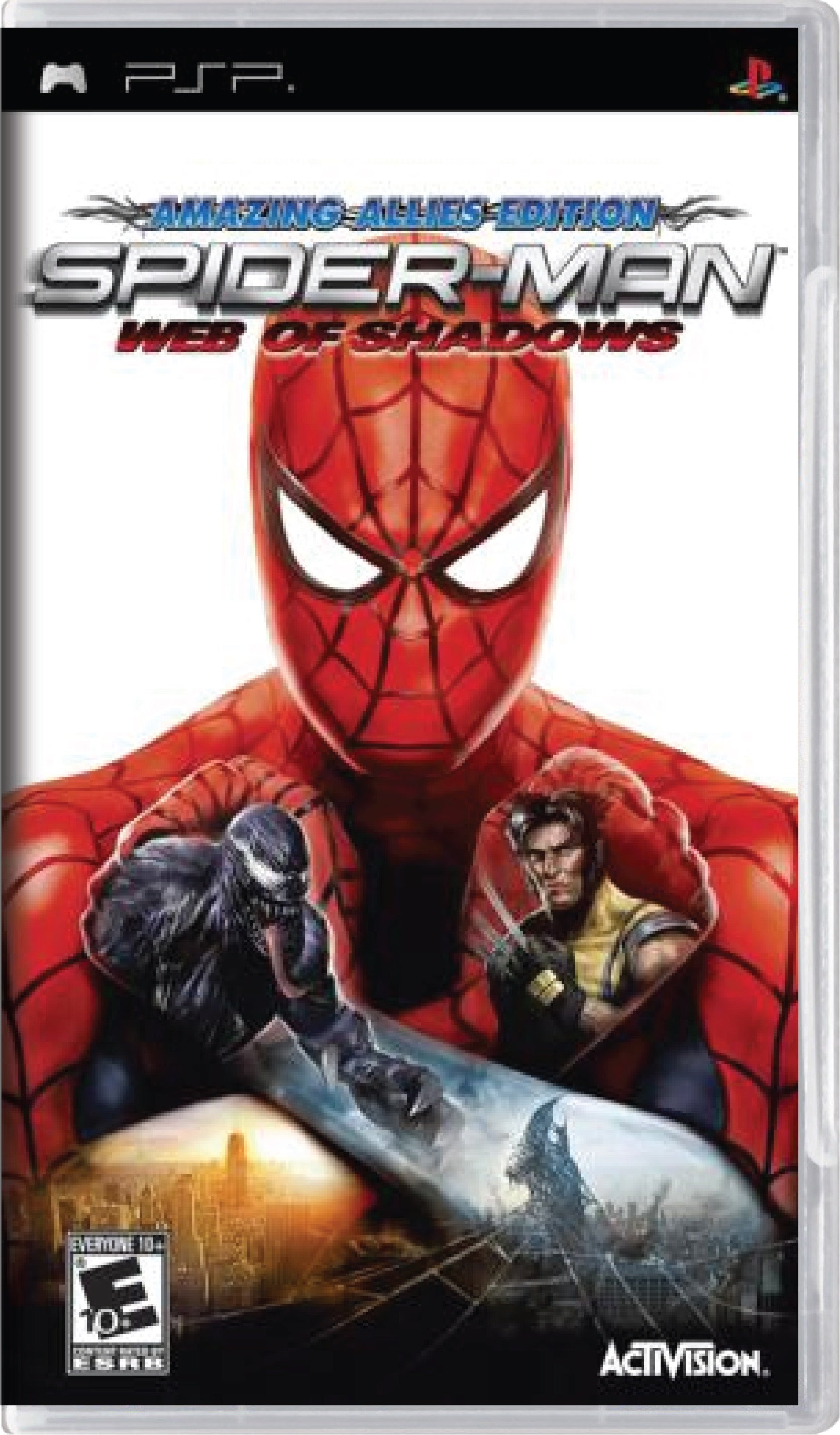Spider-Man Web of Shadows Cover Art