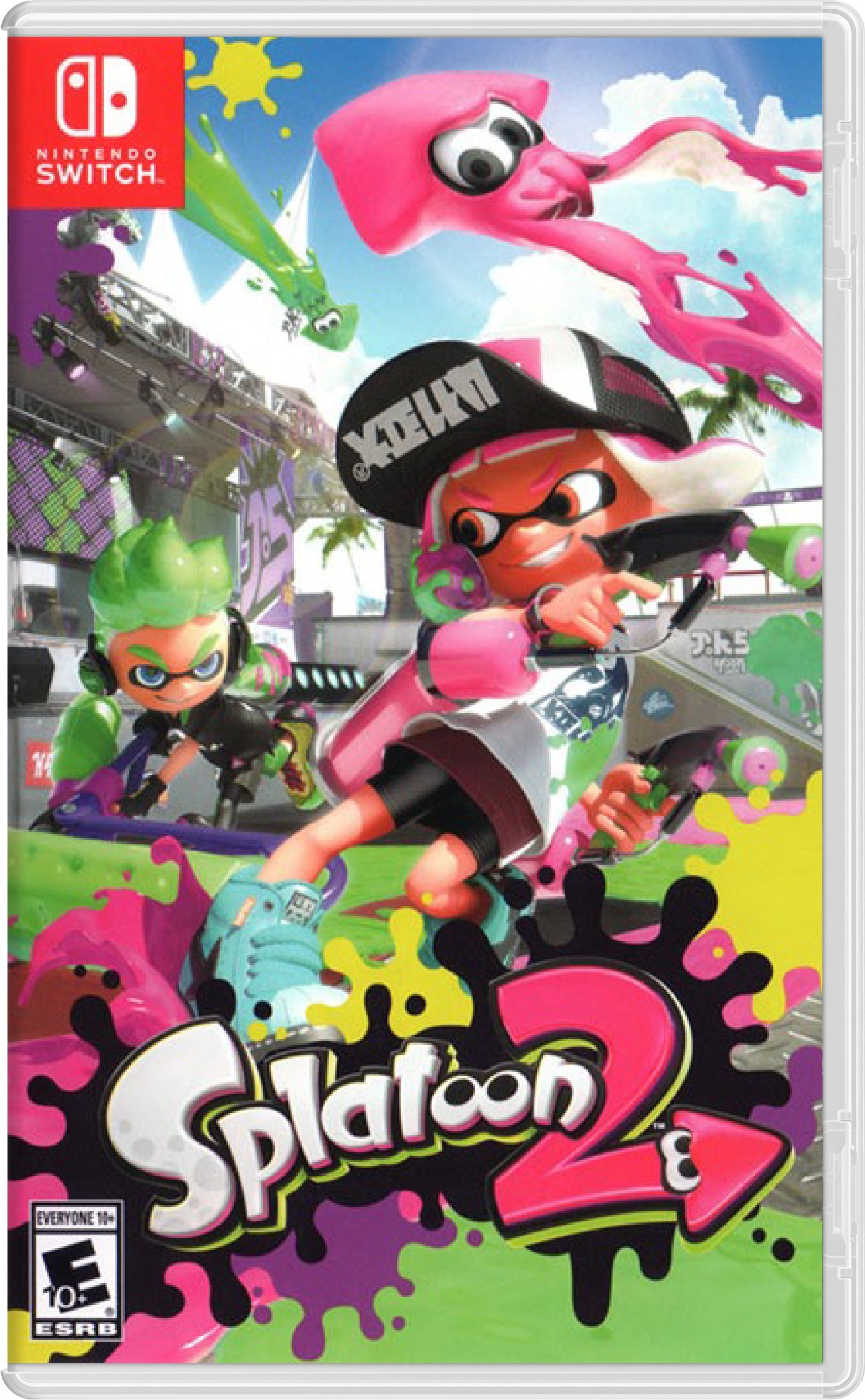 Splatoon 2 Cover Art
