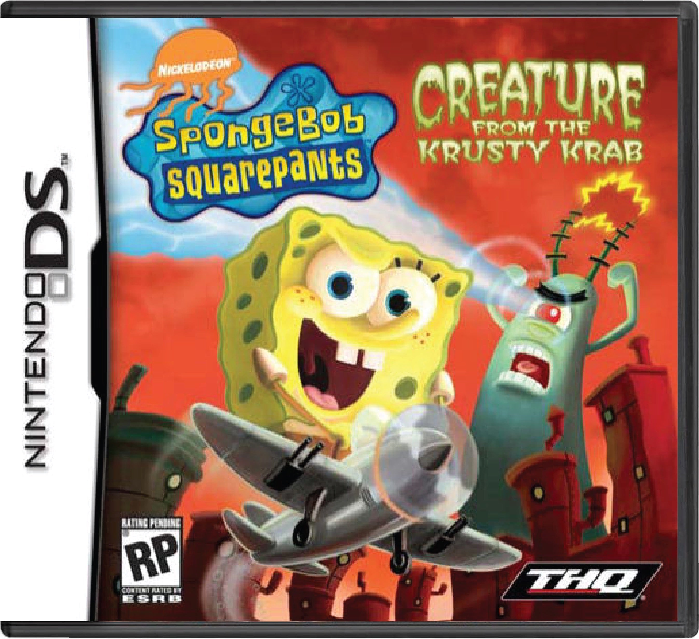 SpongeBob SquarePants Creature from Krusty Krab Cover Art