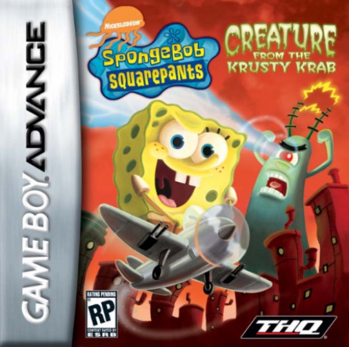SpongeBob SquarePants Creature from Krusty Krab Cover Art
