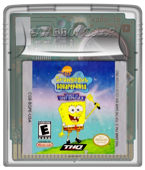 SpongeBob SquarePants Legend of the Lost Spatula Cartridge