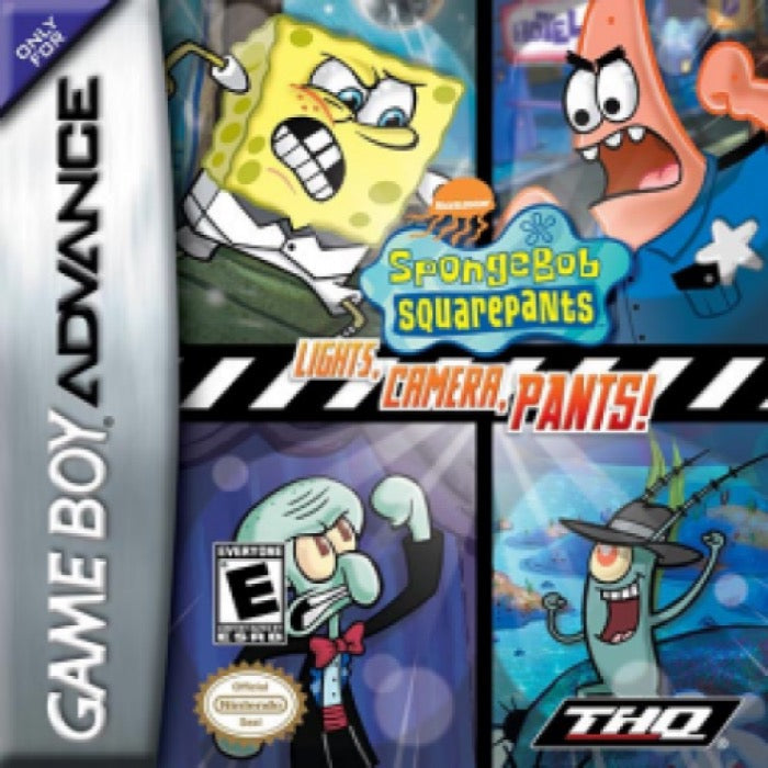 SpongeBob SquarePants Lights Camera Pants Cover Art