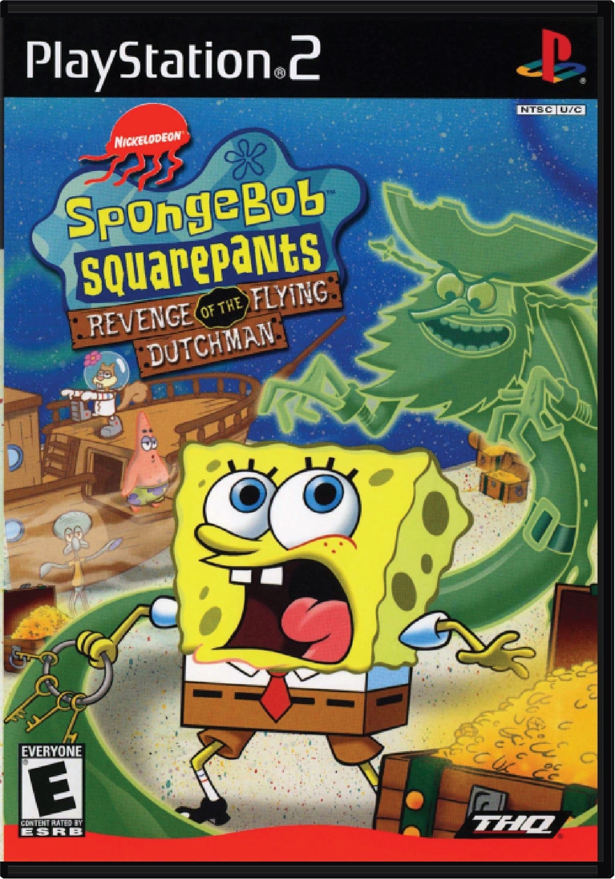 SpongeBob SquarePants Revenge of the Flying Dutchman Cover Art and Product Photo