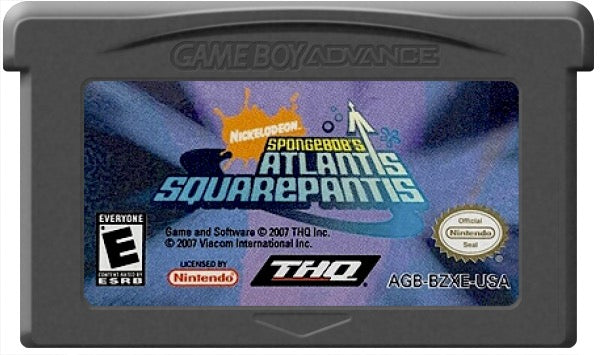 SpongeBob's Atlantis SquarePantis Cartridge