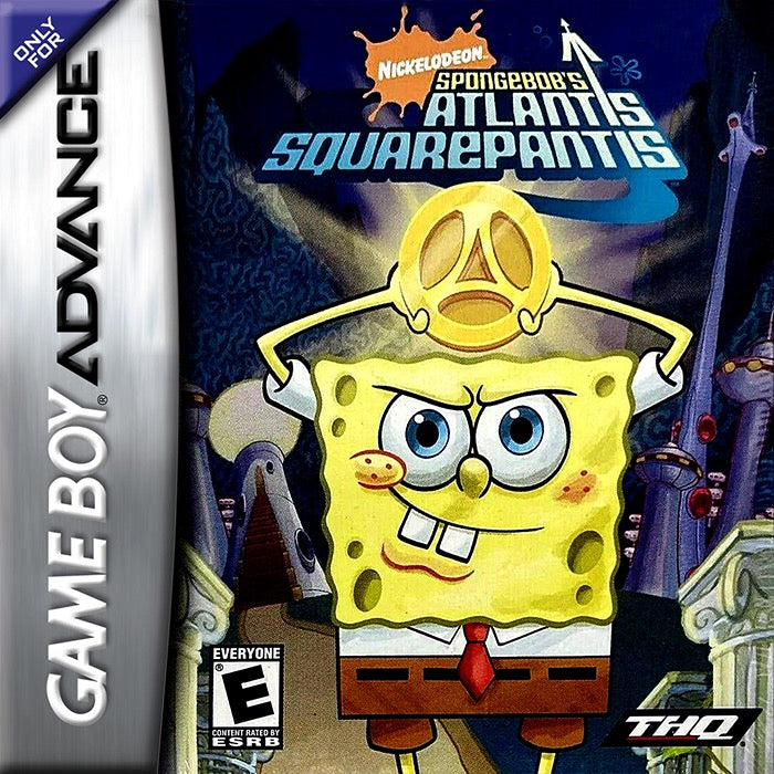 SpongeBob's Atlantis SquarePantis Cover Art