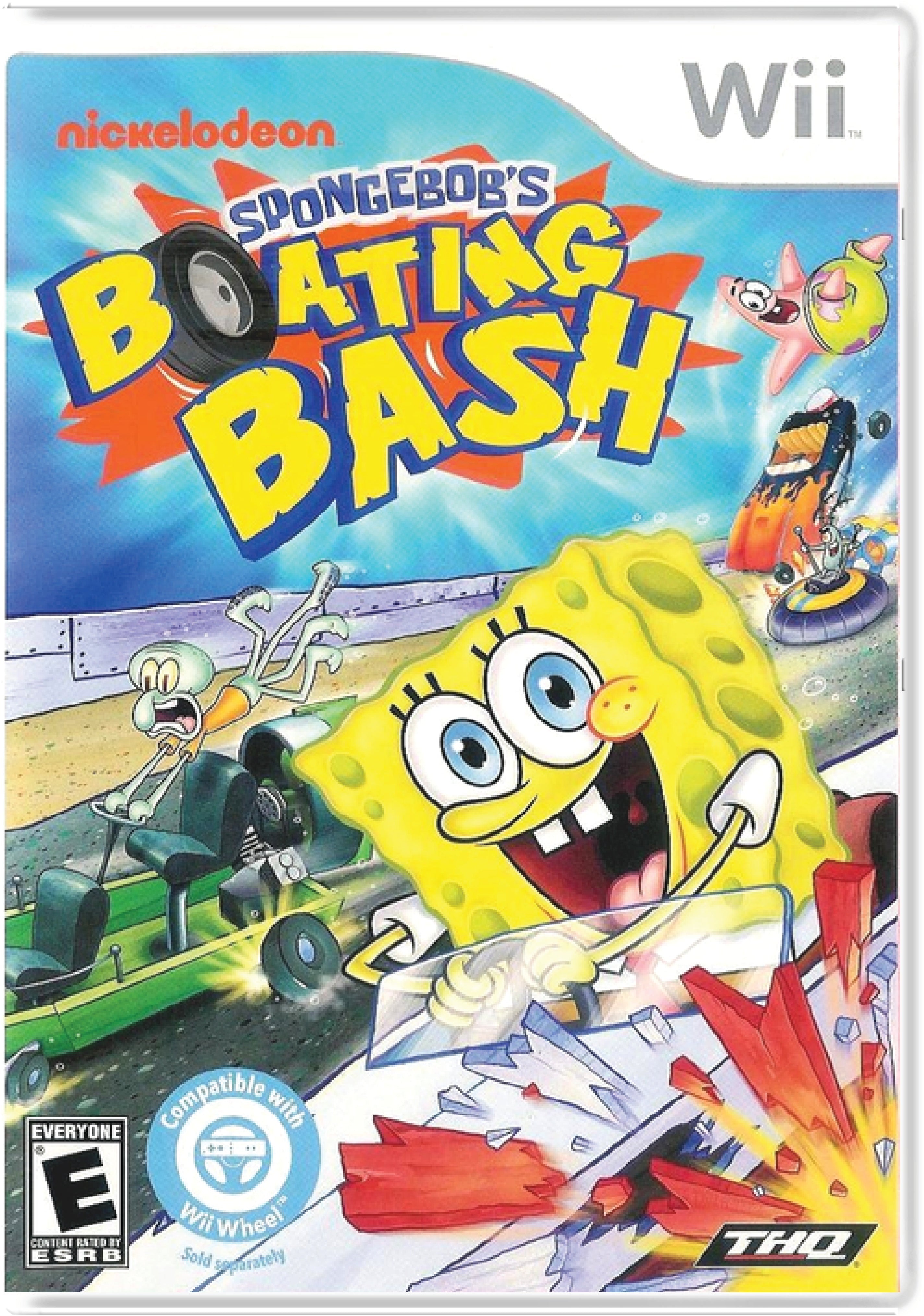 SpongeBob's Boating Bash Cover Art
