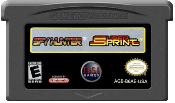 Spy Hunter & Super Sprint Cartridge