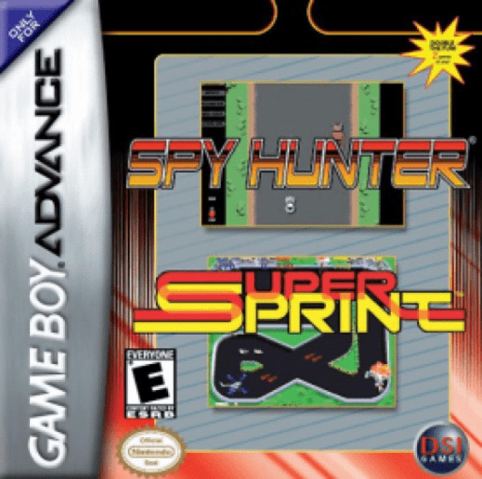 Spy Hunter & Super Sprint Cover Art