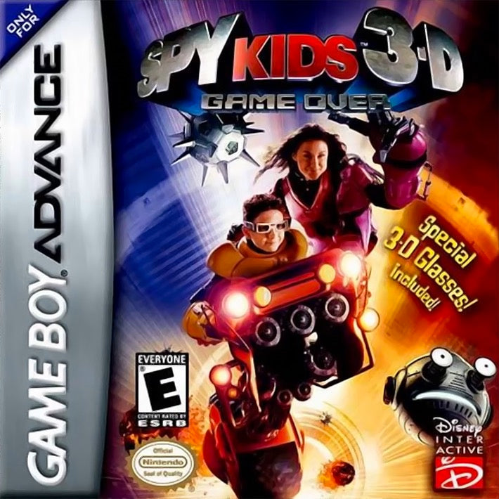 Spy Kids 3D Game Over Cover Art