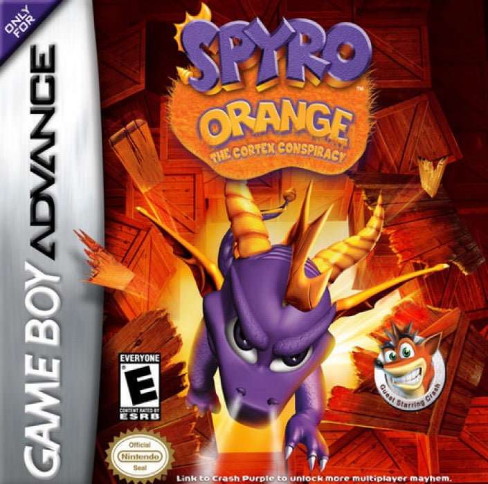 Spyro Orange The Cortex Conspiracy Cover Art
