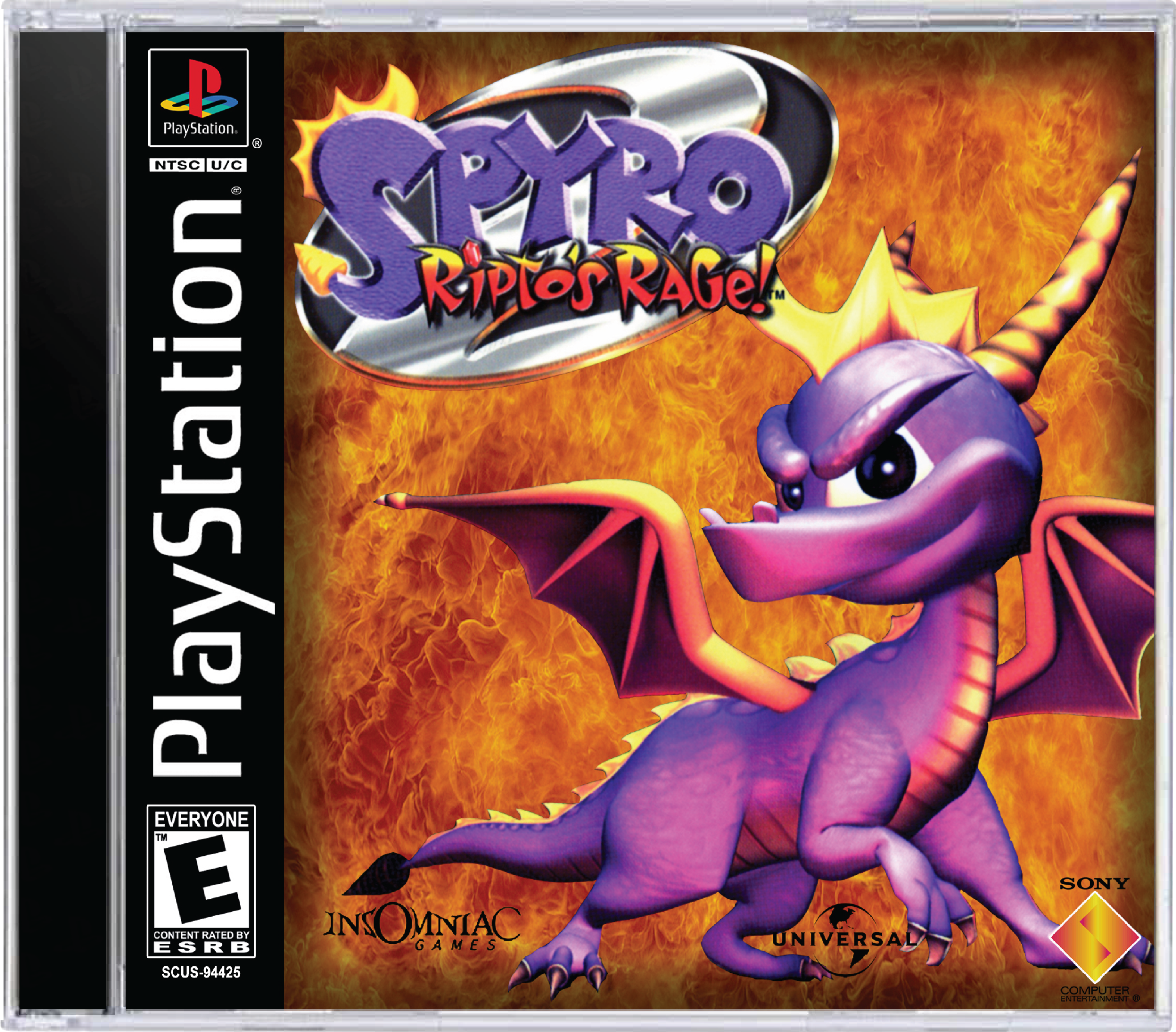Spyro Ripto's Rage - Sony PlayStation 1 (PS1)