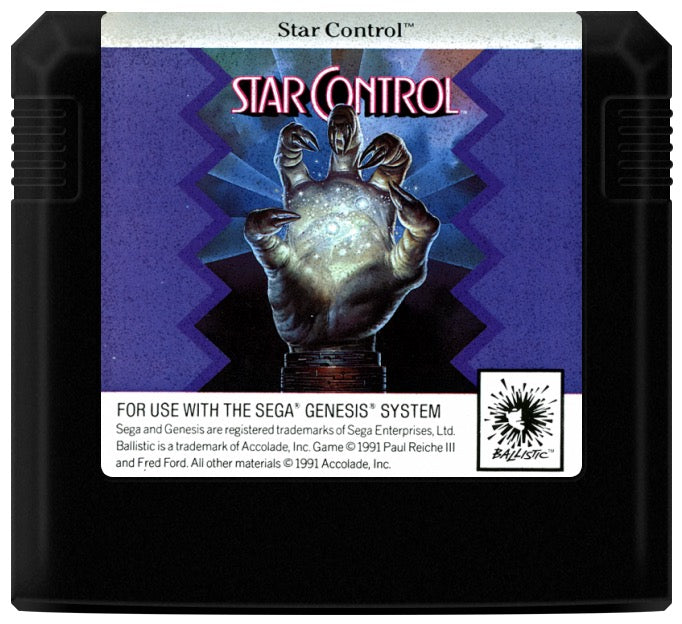 Star Control Cartridge