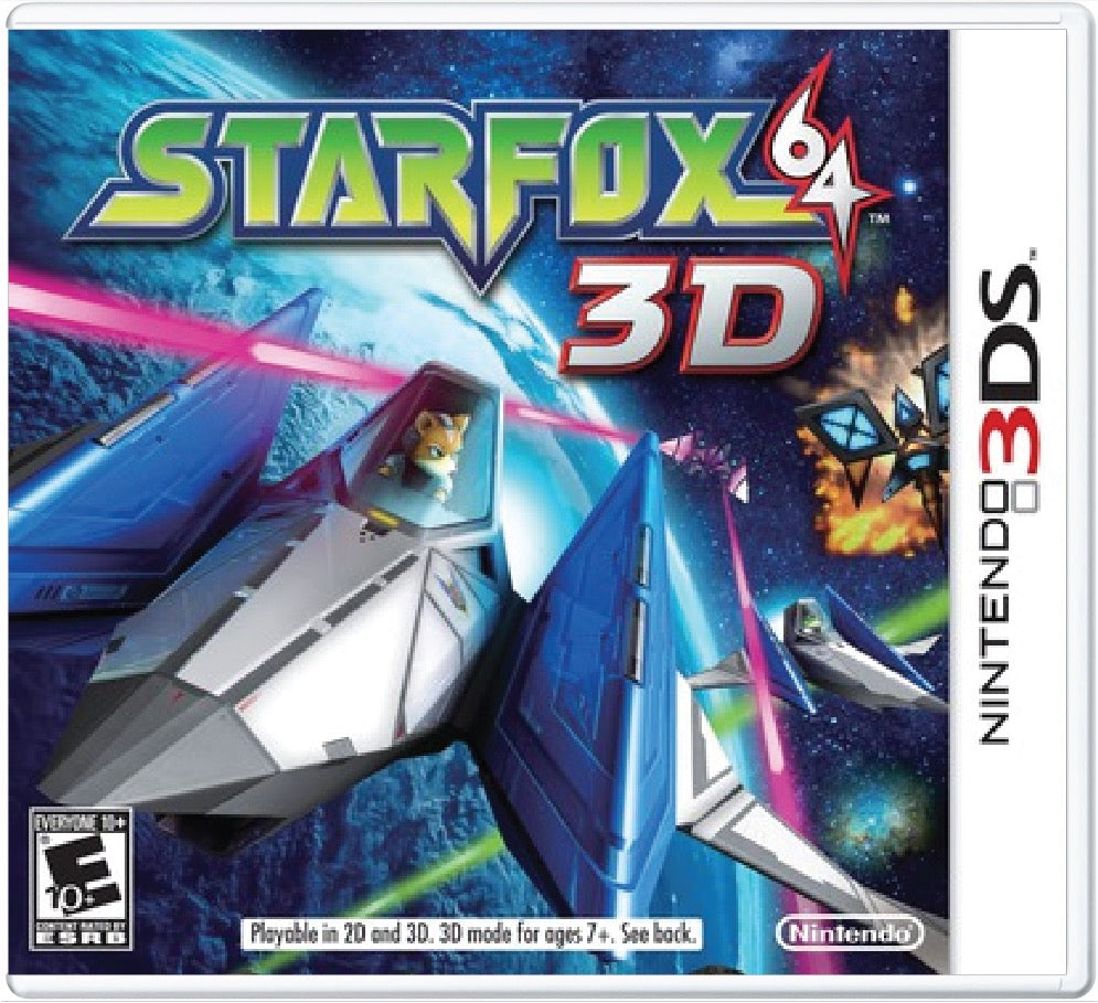 Star Fox 64 3D Cover Art