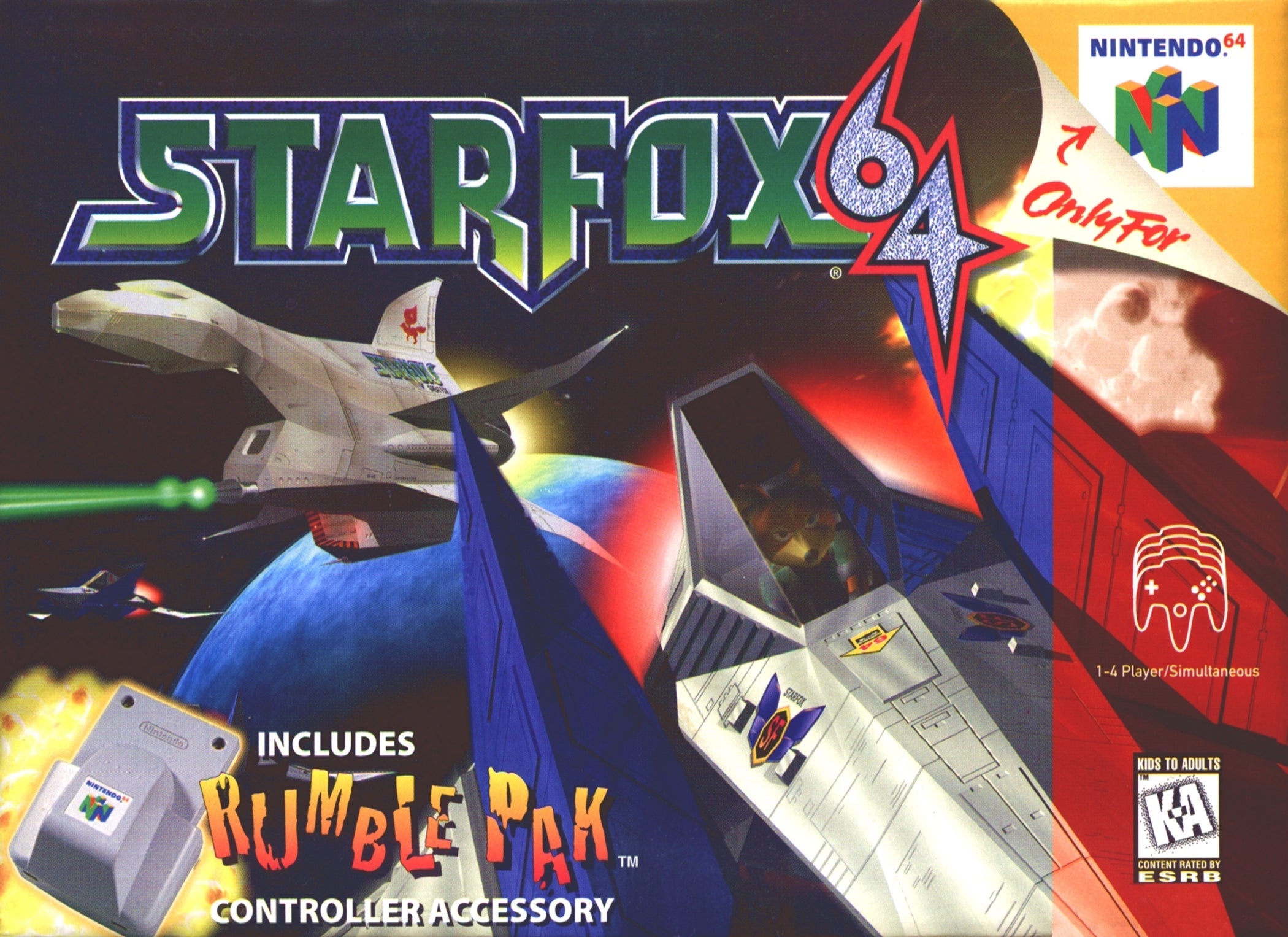 Star Fox 64 - Nintendo N64