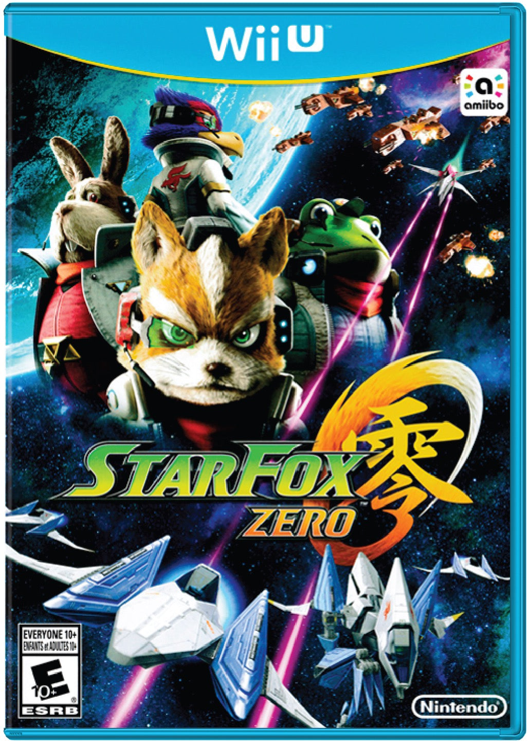 Star Fox Zero Cover Art and Product Photo