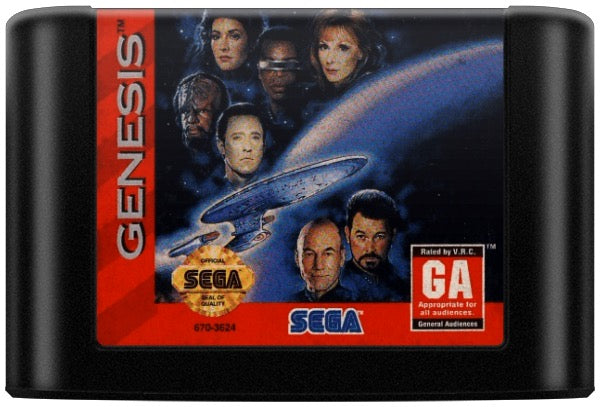 Star Trek Next Generation Echoes From the Past Cartridge