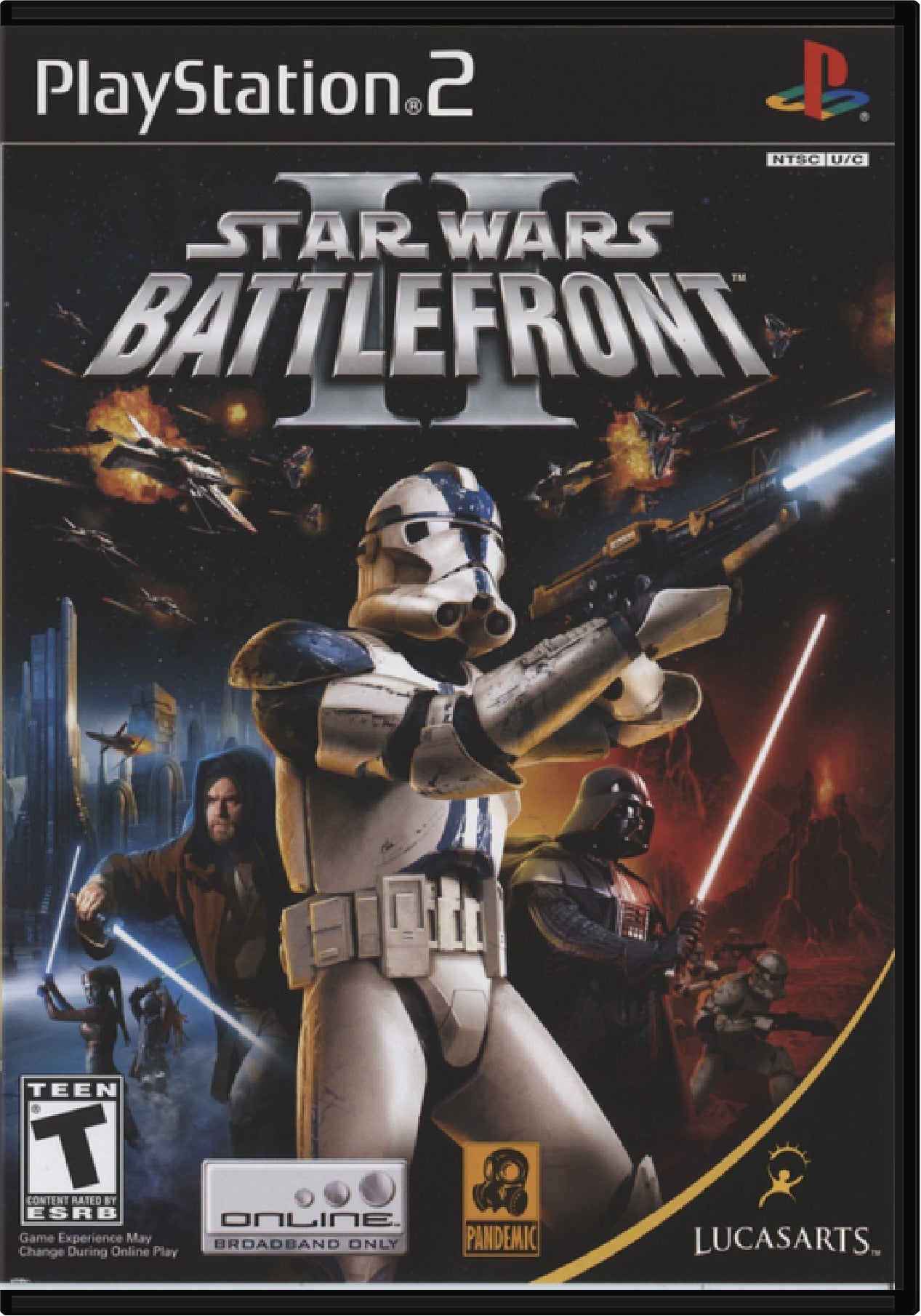 Star Wars Battlefront 2 Cover Art and Product Photo