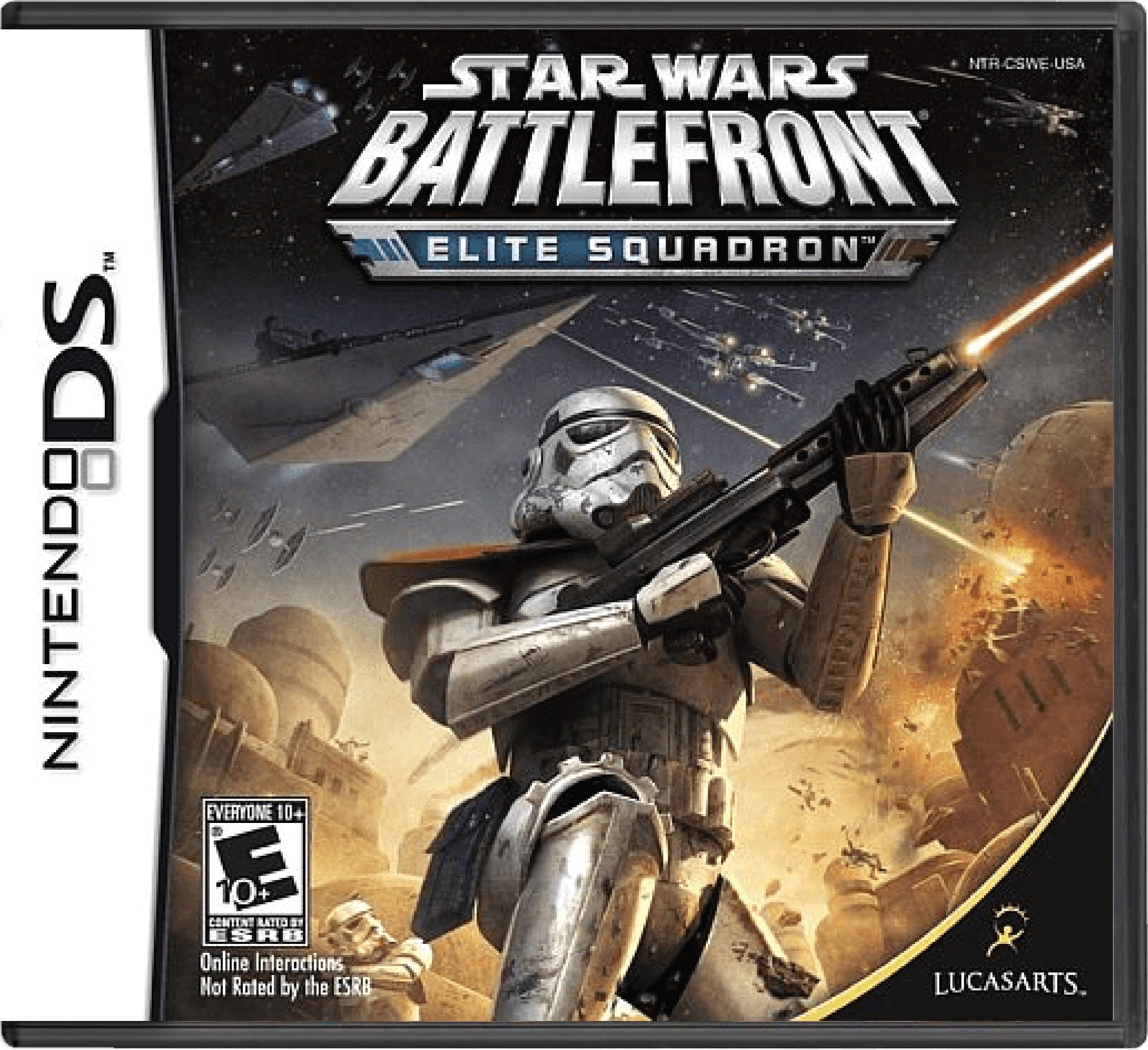 Star Wars Battlefront Elite Squadron Cover Art