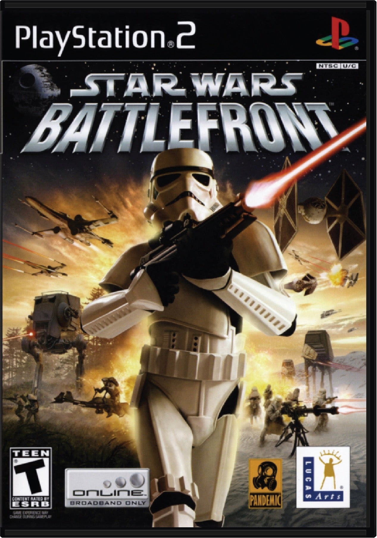 Star Wars Battlefront Cover Art and Product Photo