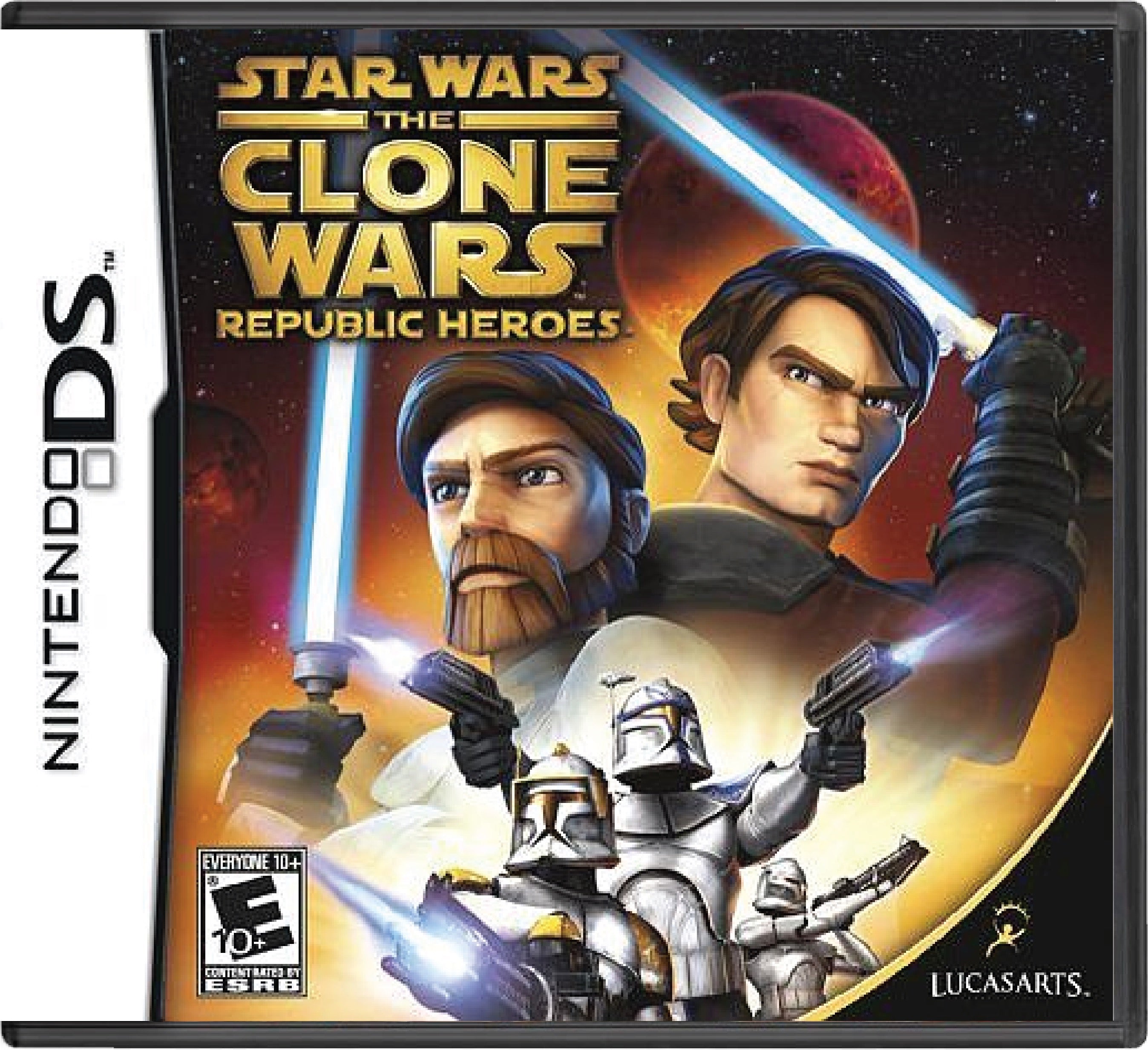 Star Wars Clone Wars Republic Heroes Cover Art