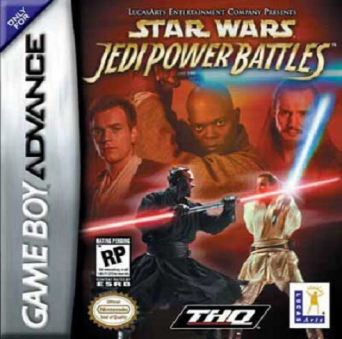 Star Wars Episode I Jedi Power Battles Cover Art