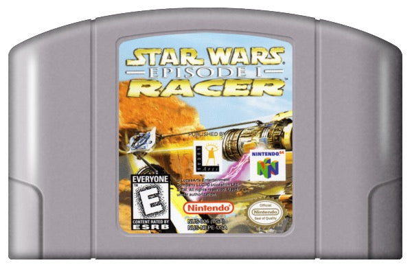 Star Wars Episode I Racer Cover Art and Product Photo