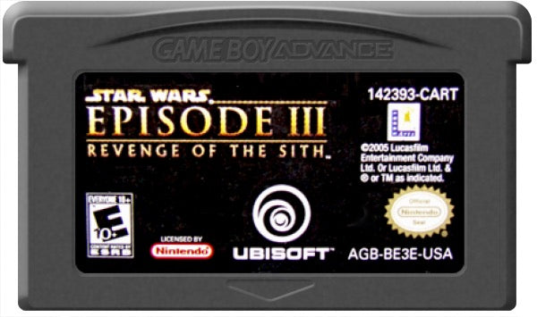 Star Wars Episode III Revenge of the Sith Cartridge