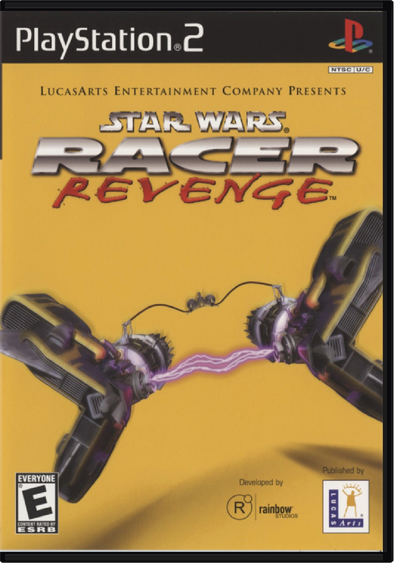 Star Wars Racer Revenge Cover Art and Product Photo