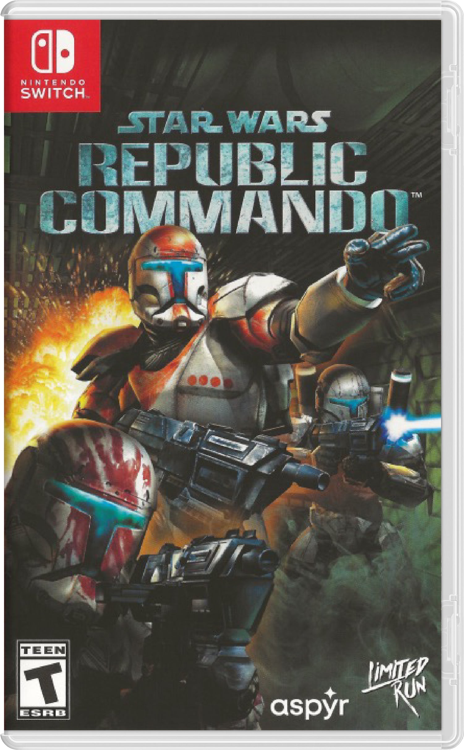 Star Wars Republic Commando Cover Art