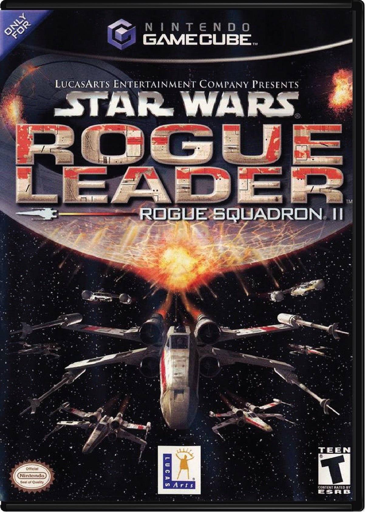 Star Wars Rogue Leader Cover Art and Product Photo
