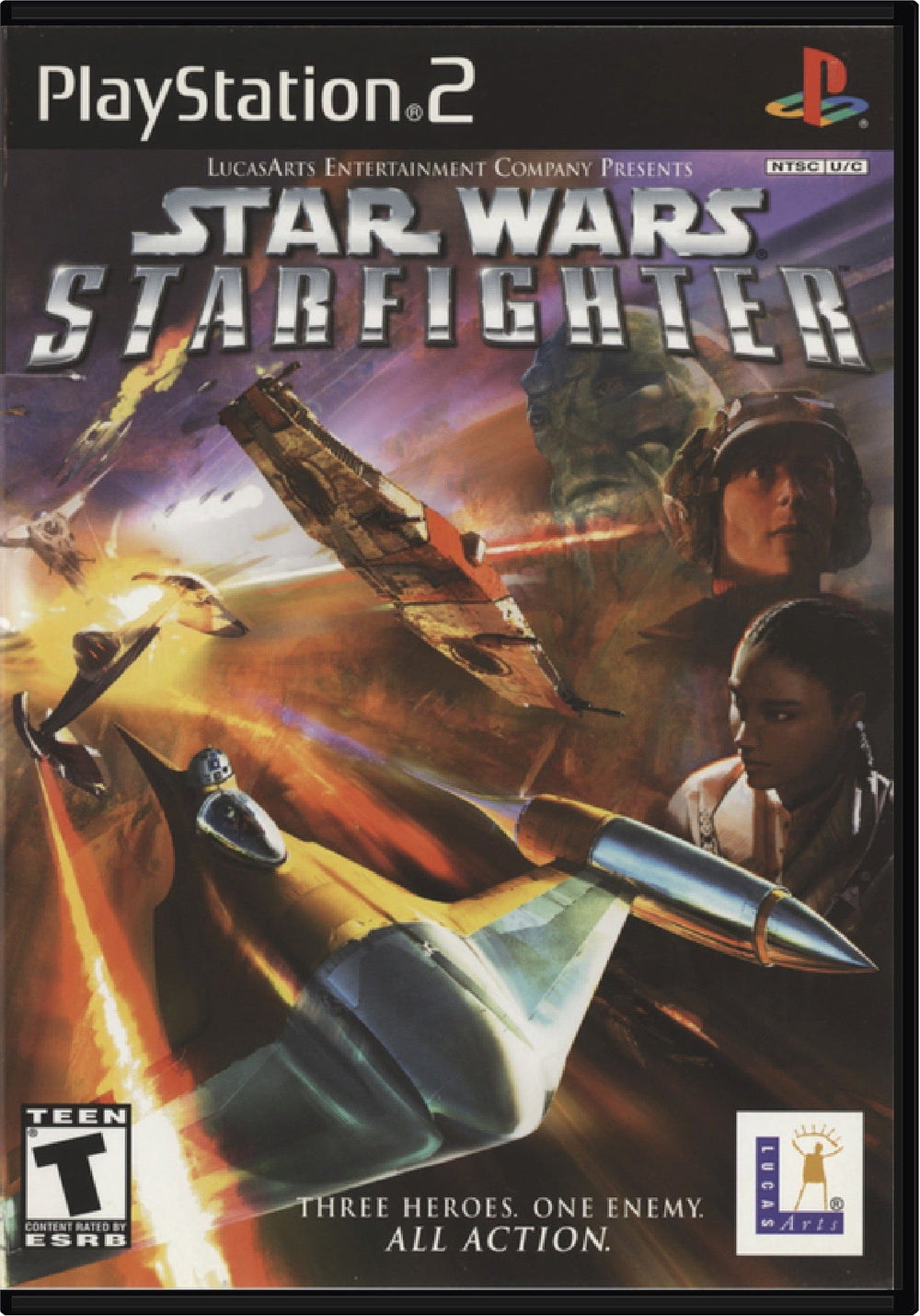 Star Wars Starfighter for Sony PlayStation 2 (PS2) | TVGC