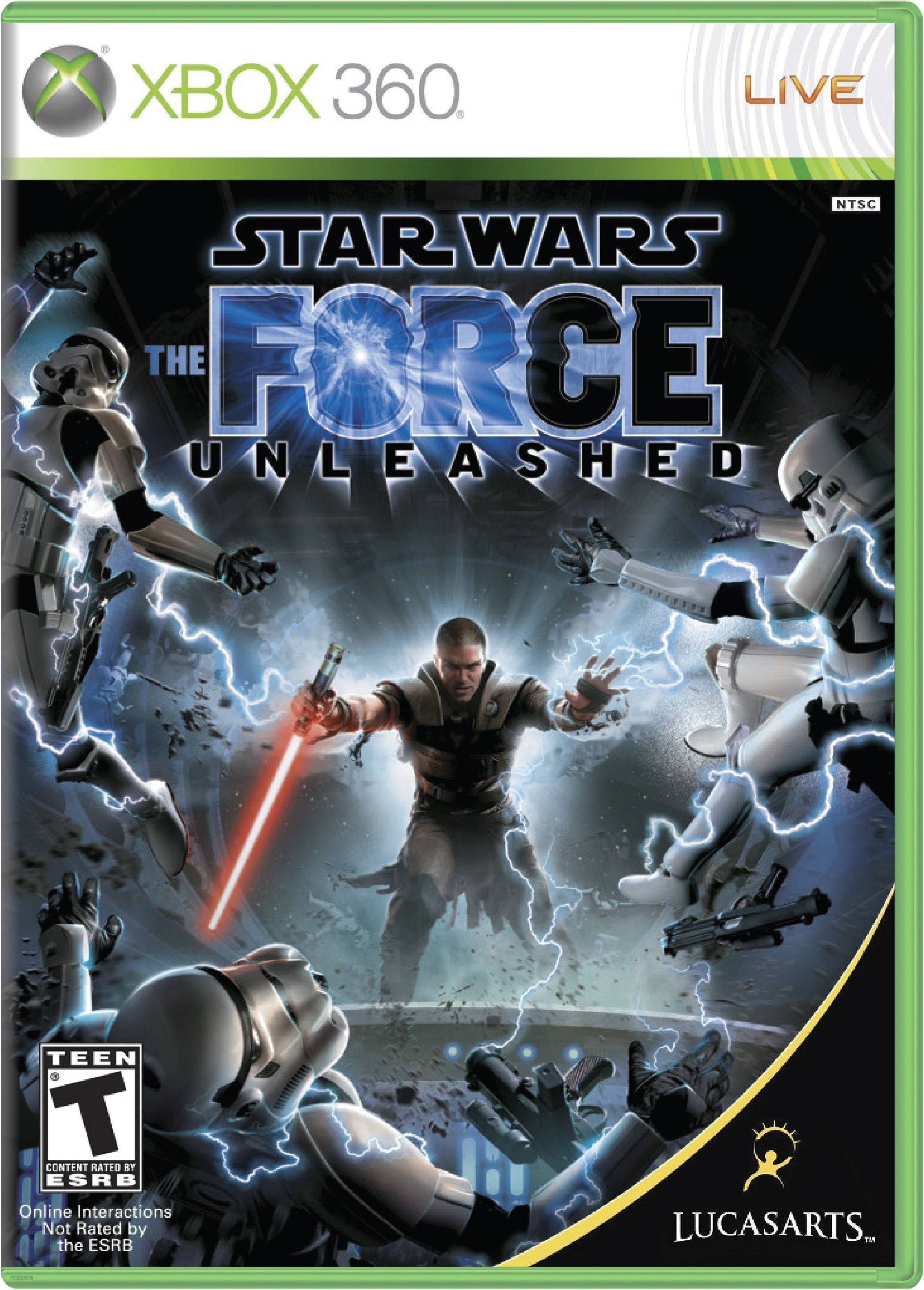 Star Wars The Force Unleashed Cover Art