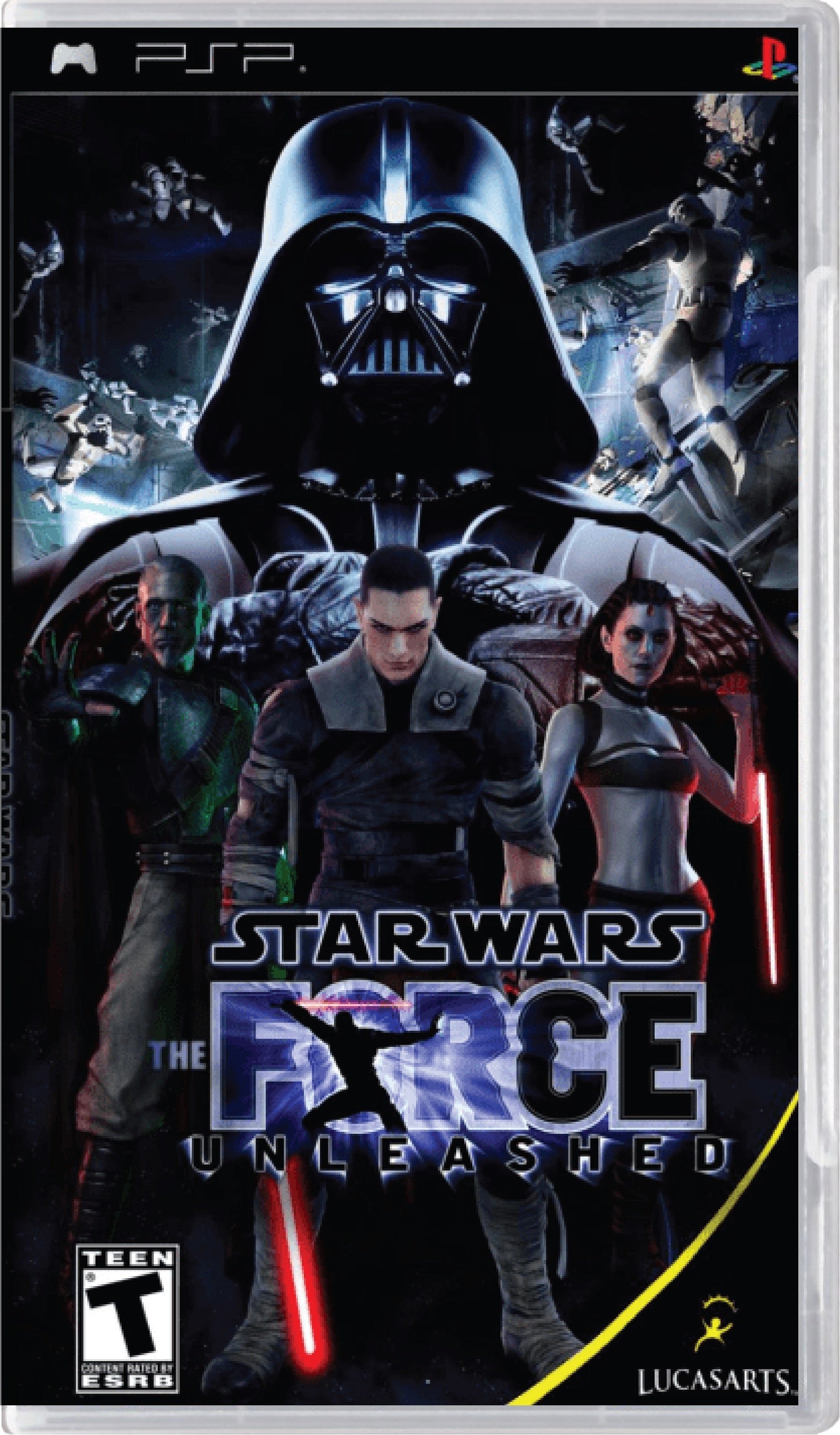 Star Wars The Force Unleashed Cover Art