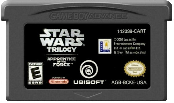 Star Wars Trilogy Apprentice Of The Force Cartridge