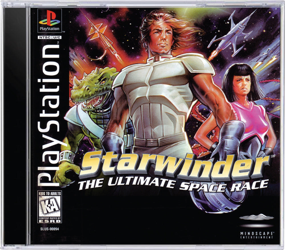 Starwinder the Ultimate Space Race for Sony PlayStation 1 (PS1) | TVGC